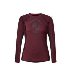 Kerrits Women's Crescent Base Layer Top - Sangria