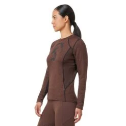 Kerrits Women's Crescent Base Layer Top - Leather -Kensington Shop 688167 800 800