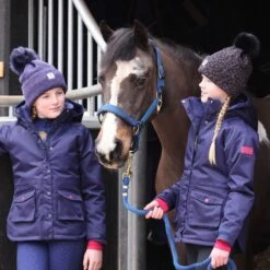 Shires Aubrion Kids' Palisade Waterproof Coat - Ink -Kensington Shop 690099 800 800