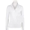 RJ Classics Women's Maddie 37.5 Show Shirt - White/Autumn Logos