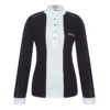 Fair Play Women's Claire Long Sleeve Competition Shirt - Black/White