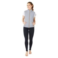 Horze Women's Shannon Light Padded Vest - Grey Dawn 7 Horze Women's Shannon Light Padded Vest - Grey Dawn -Kensington Shop 695555 800 800