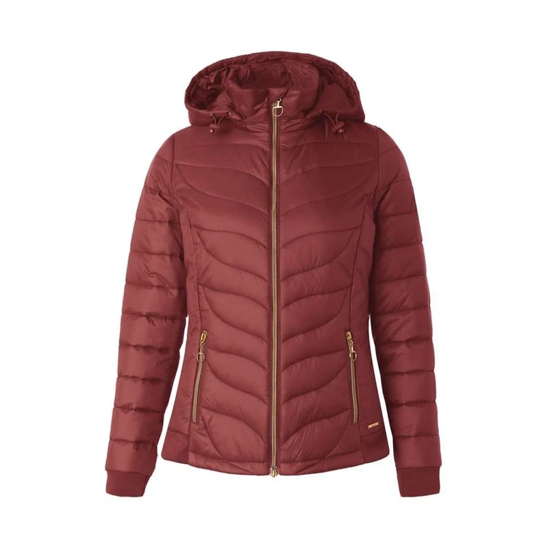 Horze Women's Shannon Light Padded Jacket - Smoked Paprika 1 Horze Women's Shannon Light Padded Jacket - Smoked Paprika