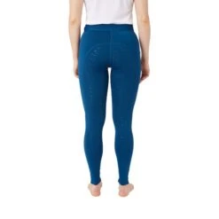 Horze Women's Maia Full Seat Tights - Opal Blue -Kensington Shop 695811 800 800
