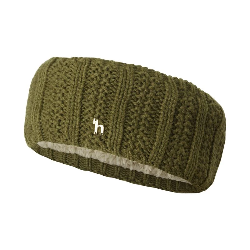 Horze Women's Julina Knitted Headband - Fir Green 1 Horze Women's Julina Knitted Headband - Fir Green