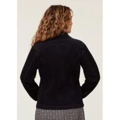 EQL Women's In Motion Corduroy Jacket - Black -Kensington Shop 698242 800 800