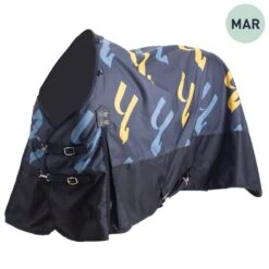 Horze Nevada 1200D Lightweight Turnout Sheet - Dark Navy -Kensington Shop 698931 800 800