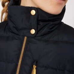 Horze Women's Kiara Padded Jacket - Dark Navy -Kensington Shop 698952 800 800