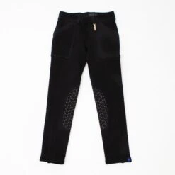 Irideon Kids' Fjord Knee Patch Breeches - Black