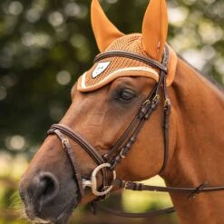 B Vertigo Evolve Crochet Silent Ear Net - Leather Brown -Kensington Shop 699220 800 800