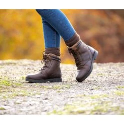 Shires Moretta Women's Ottavia Lace Country Boots - Brown -Kensington Shop 699335 800 800