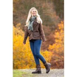 Shires Moretta Women's Ottavia Lace Country Boots - Brown -Kensington Shop 699336 800 800