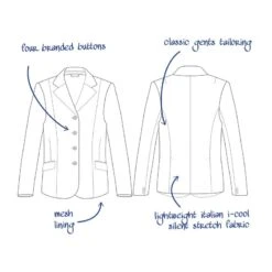 Tredstep Men's Solo Sport Coat - Black -Kensington Shop 703435 800 800