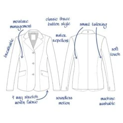 Tredstep Women's Style Jacket - Black 7 Tredstep Women's Style Jacket - Black -Kensington Shop 705169 800 800