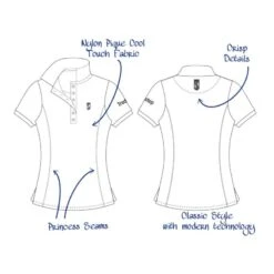 Tredstep Women's Performance Polo - Barbury -Kensington Shop 705711 800 800