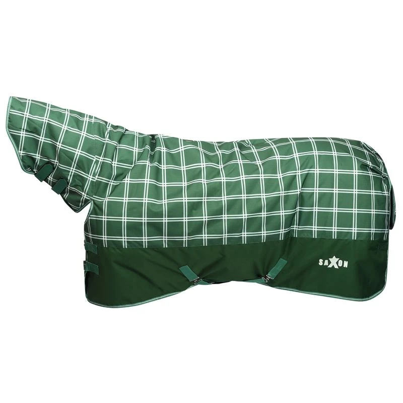 Saxon Defiant 1200D Combo Neck Medium - Hunter Green/Plaid 2 Saxon Defiant 1200D Combo Neck Medium - Hunter Green/Plaid - Image 2