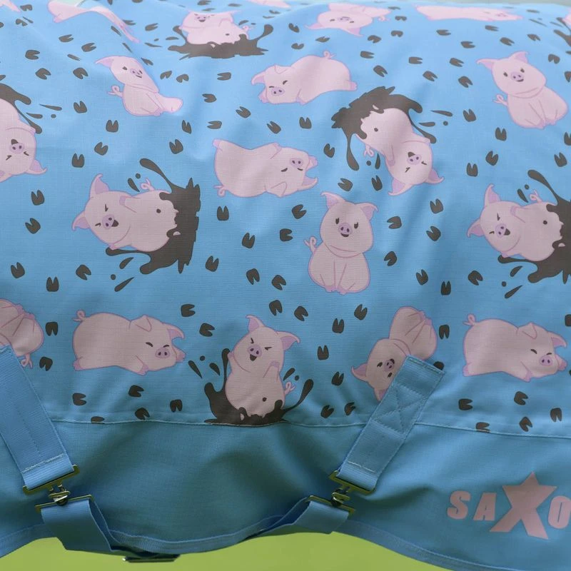 Saxon 600D Pony Combo Neck Medium - Pig Print 3 Saxon 600D Pony Combo Neck Medium - Pig Print - Image 3
