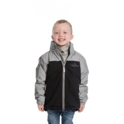 Horseware Kids' Corrib Reflective Jacket - Reflective Grey -Kensington Shop 708688 800 800